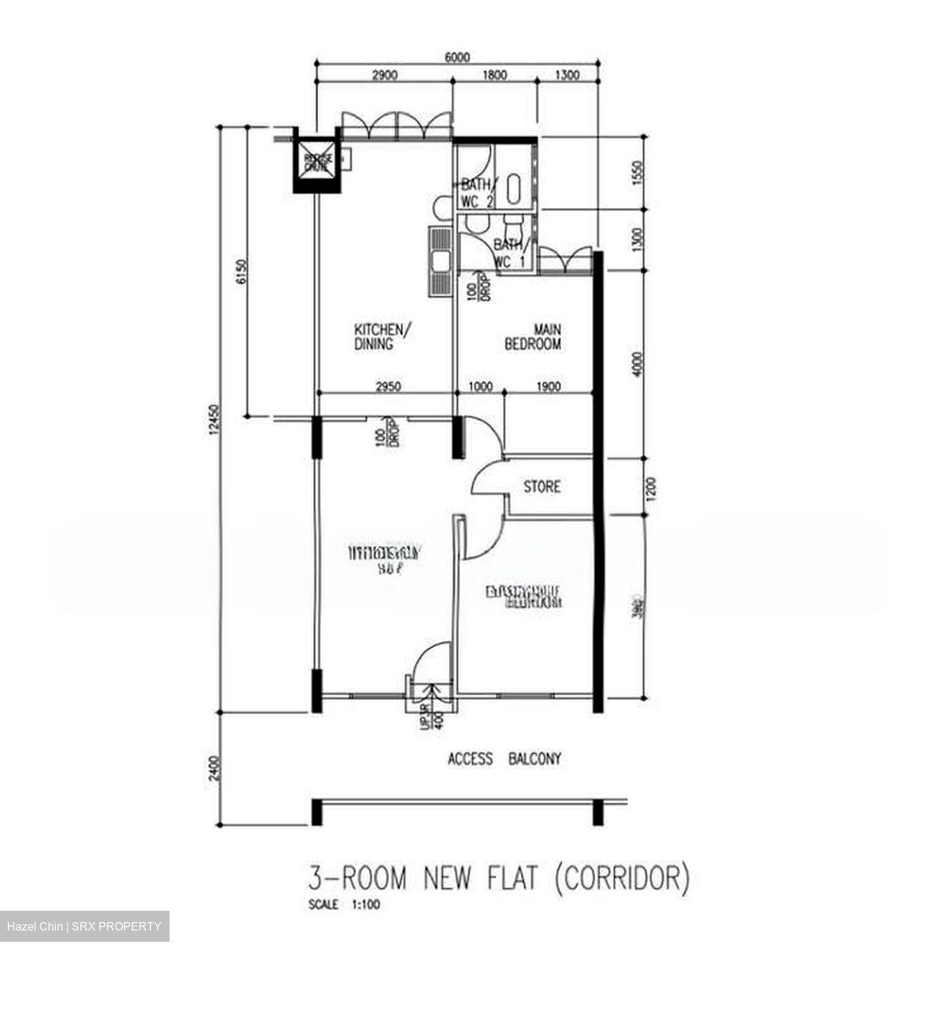 Blk 480 Jurongville @ Street 41 (Jurong West), HDB 3 Rooms #574538631